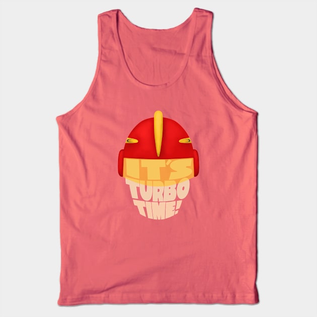 It’s Turbo Time! Tank Top by Zachterrelldraws